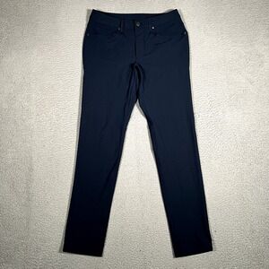 Lululemon Pants Mens 30x31 Blue ABC Slim Fit Warpstreme‎ Golf Casual Preppy Logo